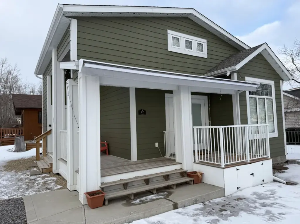 Before - old weathered deck